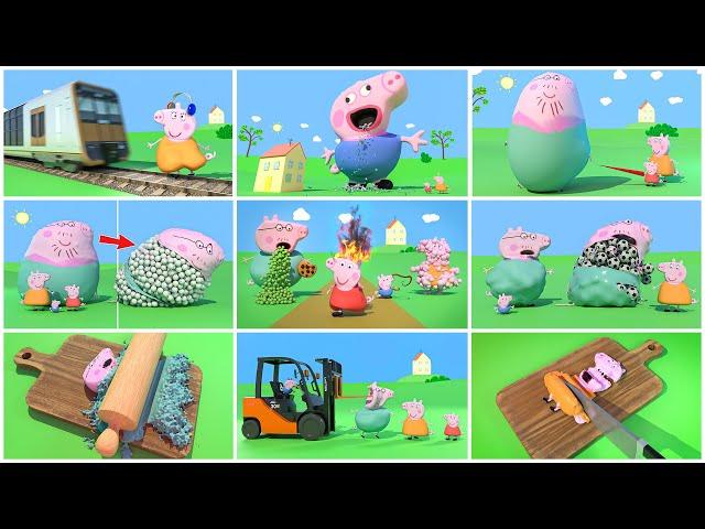 Peppa Pig Parodies - The BEST of Peppa pig funny animations! - Not For Kids!