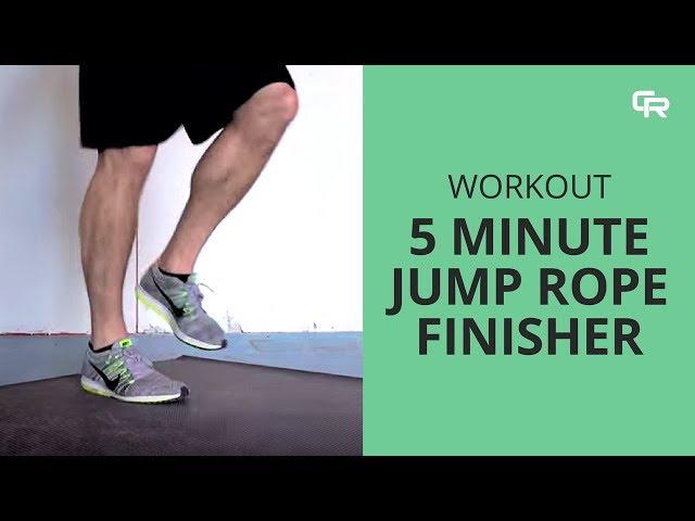 Jump Rope Workout – 5 Minute Jump Rope Finisher by Crossrope