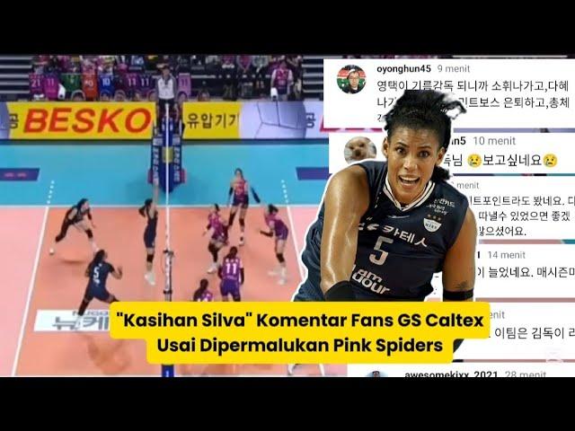 "Kasian Silva" Komentar Fans GS Caltex Usai Dipermalukan Pink Spiders