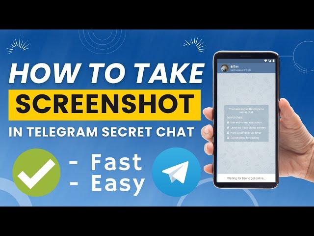 How to Take Screenshot in Telegram Secret Chat ⏬(%100 Working)