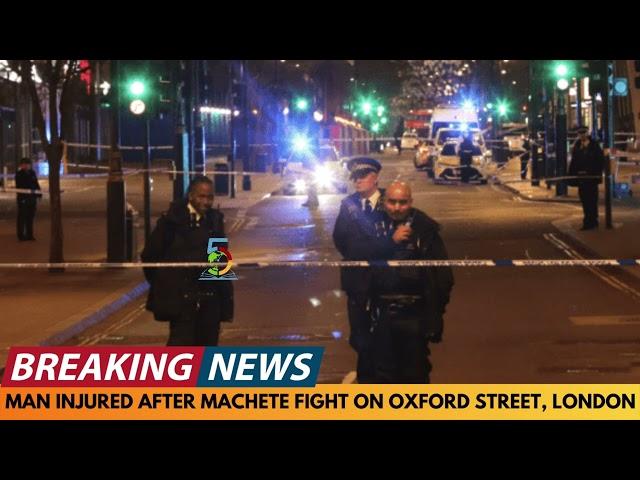 BREAKING NEWS: MAN CRITICALLY INJURED AFTER MACHETE FIGHT ON OXFORD STREET ON NEW YEAR'S DAY MORNING