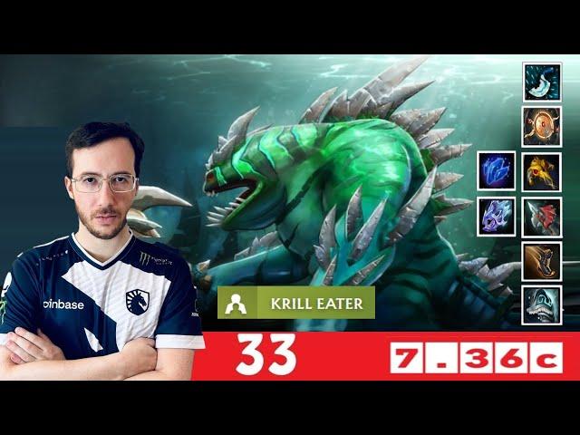 [DOTA 2] Liquid.33 the TIDEHUNTER [OFFLANE] [7.36c]