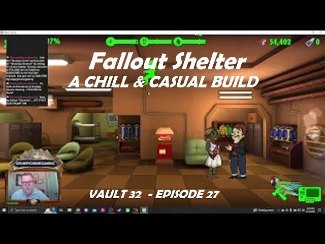FALLOUT SHELTER - VAULT 32 - A CHILL & CASUAL BUILD - EPISODE 27