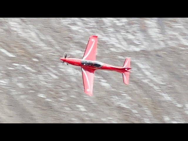 Axalp 2023 PC-21 ganze Präsentation der Flugshow ungeschnitten 4K HDR