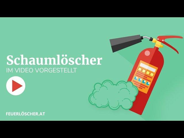 Schaumlöscher | Feuerlöscher für den Haushaltsgebrauch