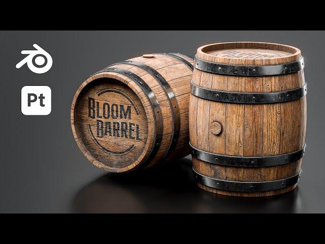 EASY Barrel Modeling and Texturing