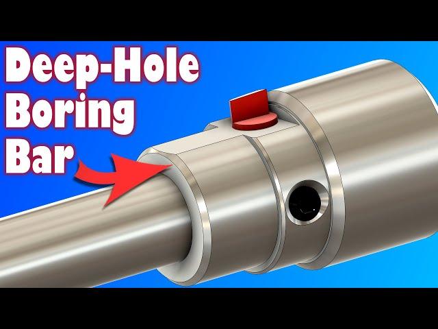 Making a SELF-CENTERING Boring Bar for GHz Radomes