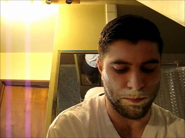 Straight Razor shave demo Wade & Butcher part 2