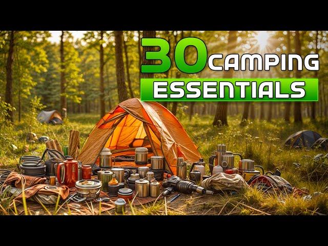 30 Camping Gear Essentials for Every Adventure