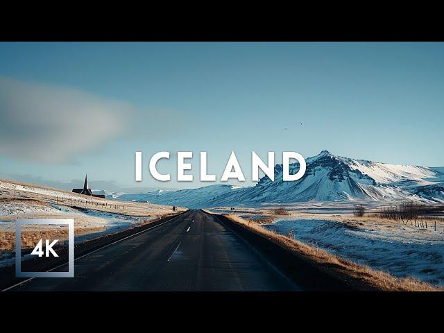 Relaxing Drive in Iceland | Snæfellsnes Peninsula to Kirkjufell, ASMR