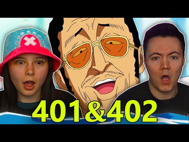 KIZARU IS UNSTOPPABLE  One Piece Ep 401 & 402 REACTION & REVIEW