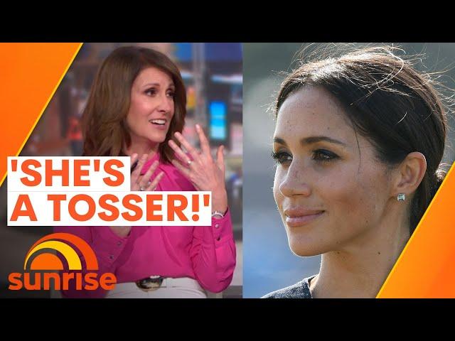 Meghan Markle 'is a TOSSER!' TV Host SLAMS Duchess live on air | Sunrise