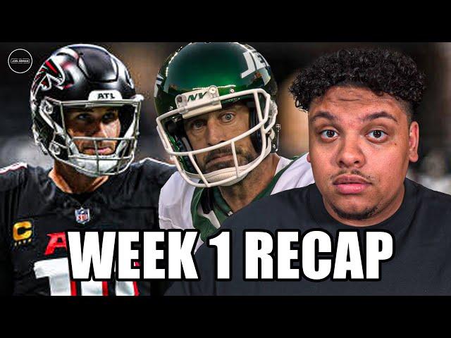 Jets Blowout Loss, Ja’Marr Chase Contract Dispute, Falcons Will Miss the Playoffs, and Joe Alt Debut