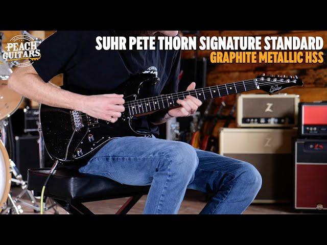 No Talking...Just Tones | Suhr Pete Thorn Signature Standard Graphite Metallic Wilkinson HSS