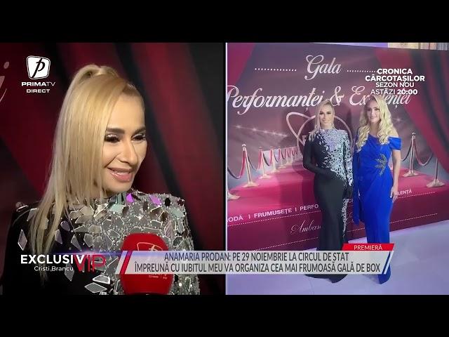 Anamaria Prodan, premiată alături de iubitul ei: "Am lângă mine un bărbat neatins de răutate"