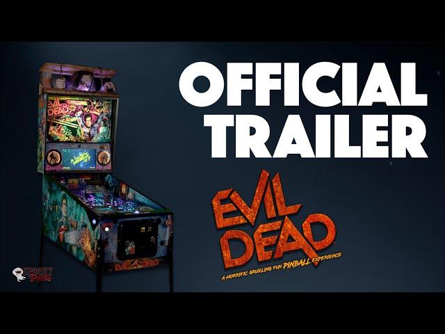 OFFICIAL TRAILER: Evil Dead Pinball Machine (Spooky Pinball, 2024)