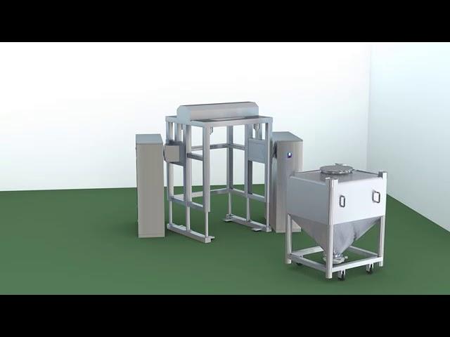 Bin blender , Cage Bin Blender machine