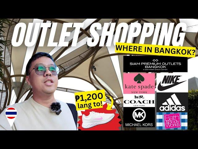 Sneaker Shoes Shopping Siam Premium Outlets Bangkok Thailand - Cheap Shoes in Thailand Vlog 2024