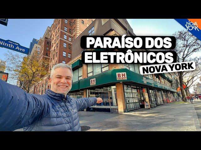 Por dentro da MAIOR LOJA DE ELETRÔNICOS de Nova York