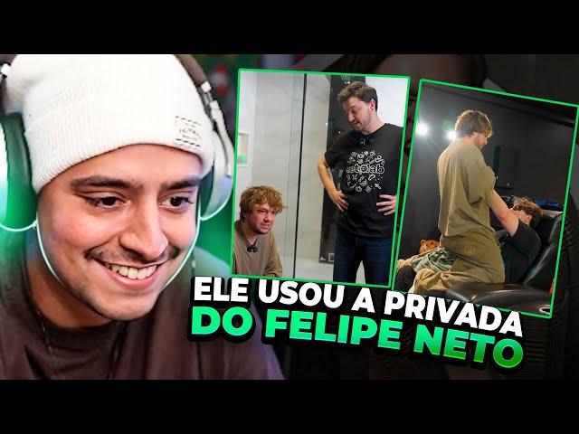 CORINGA NÃO TANKOU A INVASÃO DO BRINO E T3DDY NA MANSÃO DO FELIPE NETO KKKKKKKKKKK