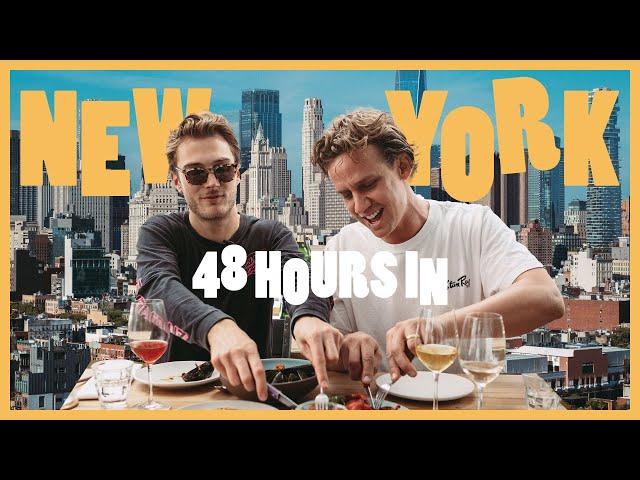 48 HOURS IN NEW YORK - Londoners Discover The Best Bars & Restaurants in NYC 