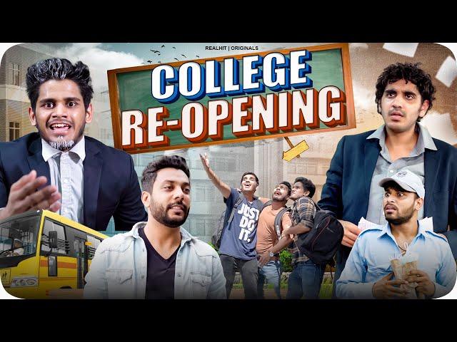 College Re-opening | RealHit