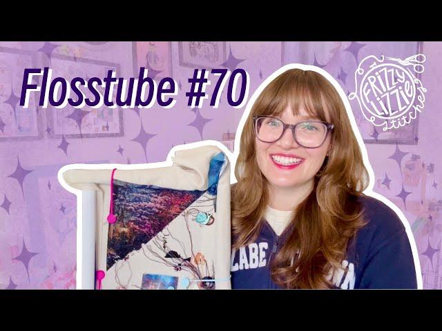 Flosstube #70 - December Wrap-Up and Getting Ready for 2025 - Frizzy Lizzie Stitches