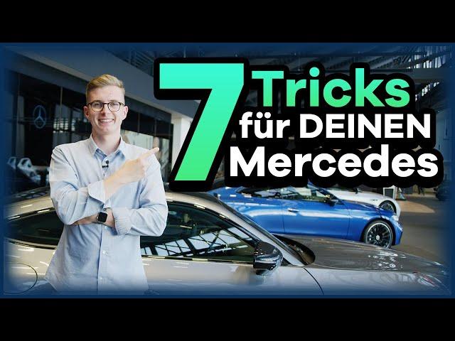 Mercedes: 7 Insider-Tipps im INTERIEUR, geheime Features + praktische Nutzung für dein Auto