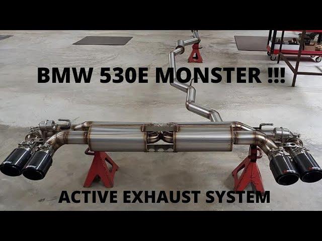 WEPR BMW 530E Valvetronic active exhaust