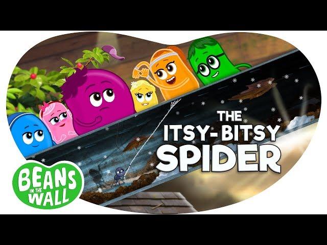 The Itsy-Bitsy Spider | Kids Songs | Beans in the Wall