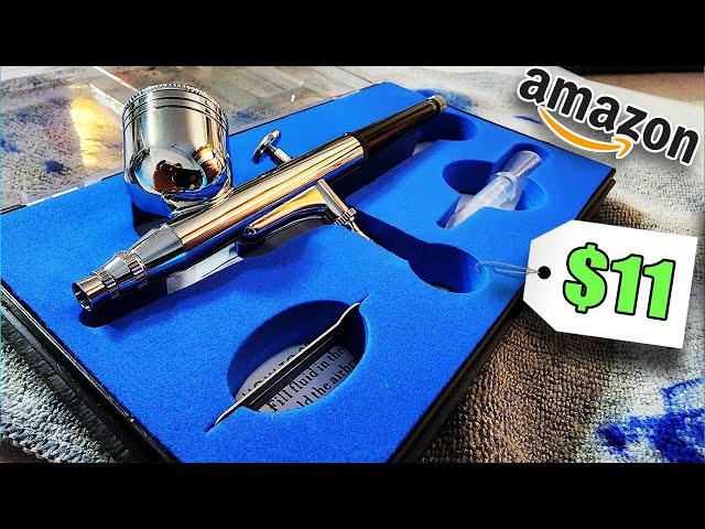 I Tested AMAZON's CHEAPEST Airbrush...is it worth it?