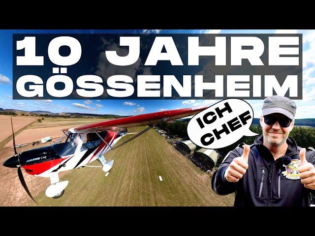 Bei Sturm mit der C42 zum Gössenheim Fly-In 2024. Top oder Flop ?