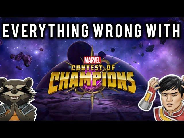 EVERYTHING WRONG WITH MARVEL CONTEST OF CHAMPIONS