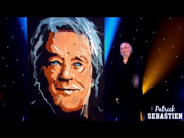 HOMMAGE A ALAIN DELON - JEAN PIERRE BLANCHARD / PEINTRE - LE PLUS GRAND CABARET DU MONDE