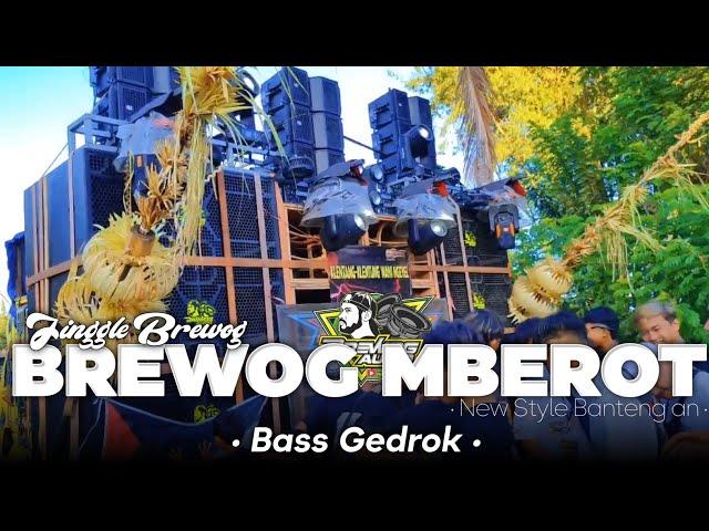 JINGGLE BREWOG MBEROT YANG LAGI VIRAL ‼️ Bass Gedrok new style banteng an