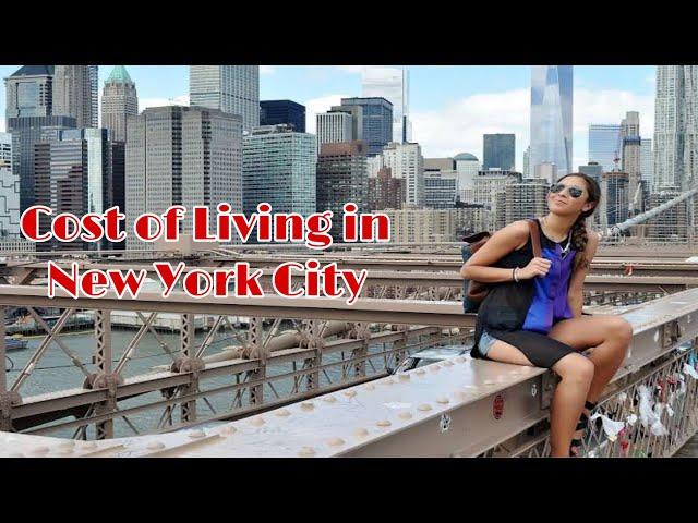 Monthly cost of living in New York City ( USA ) || Expense Tv