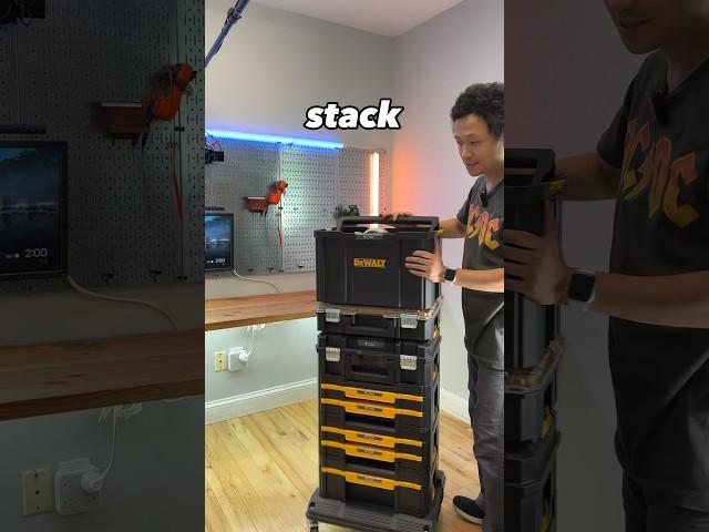 #dewalt TSTAK storage system setup