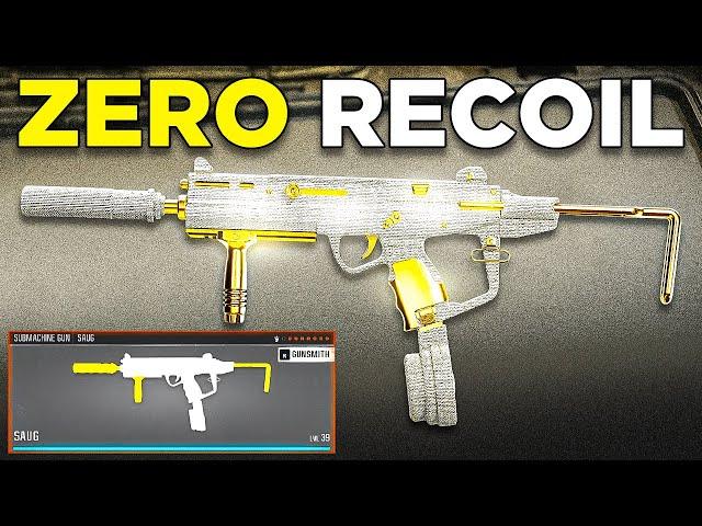 the *NEW* ZERO RECOIL SAUG CLASS in BLACK OPS 6!  (Best SAUG Class Setup) BO6 Warzone