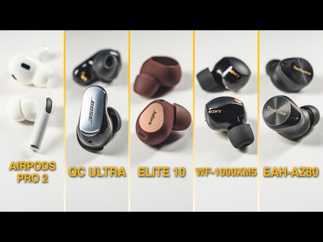 5 Of The Best Premium ANC Earbuds Reviewed & Compared | Apple, Bose, Jabra, Sony & Technics