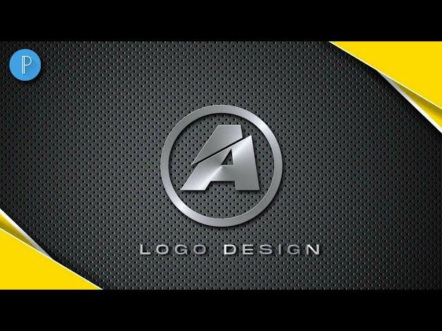 Metal Logo Design on Android / iPhone | Pixellab tutorial | Creative Ajit 