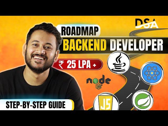 BEST Backend Development Roadmap  | Beginners to Advanced in 2023 | Complete guide |  Genie Ashwani