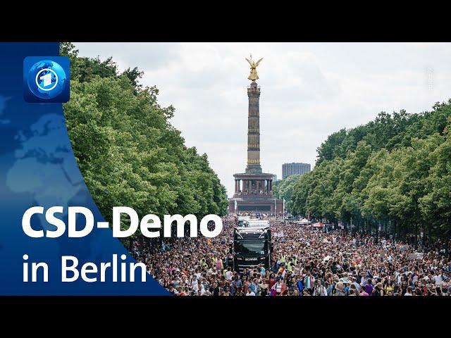 Christopher Street Day: Zehntausende Teilnehmer:innen in Berlin