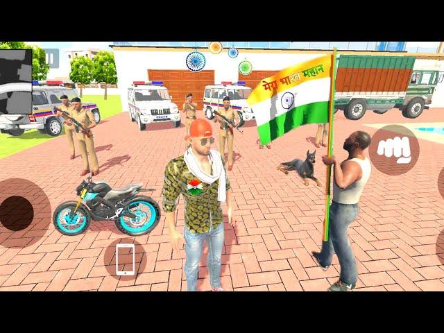  Celebrated Independence day With Franklin  Indian Theft AutoIndian Bike Driving 3d New Update