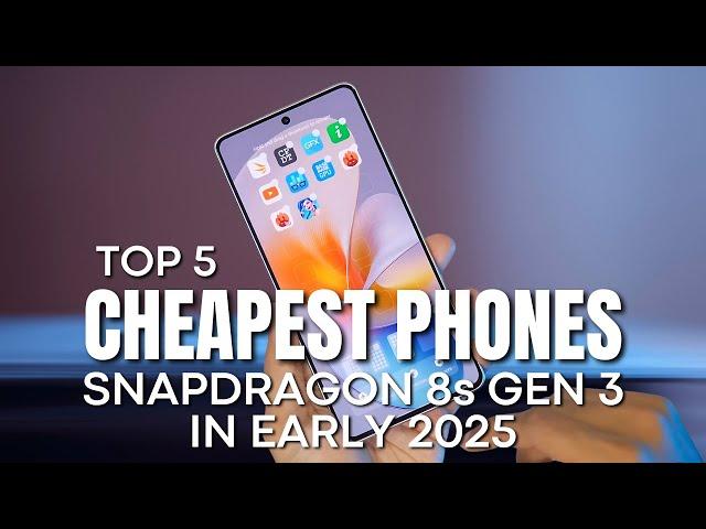 [Top 5] Cheapest Snapdragon 8s Gen 3 Phone in Early 2025