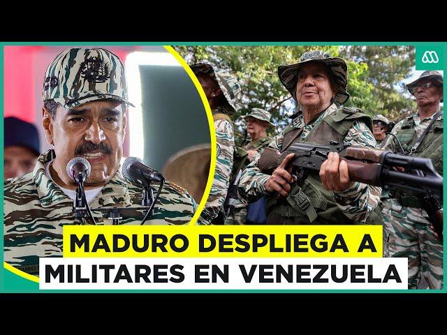 Venezuela en crisis: Maduro despliega militares previo a toma de poder