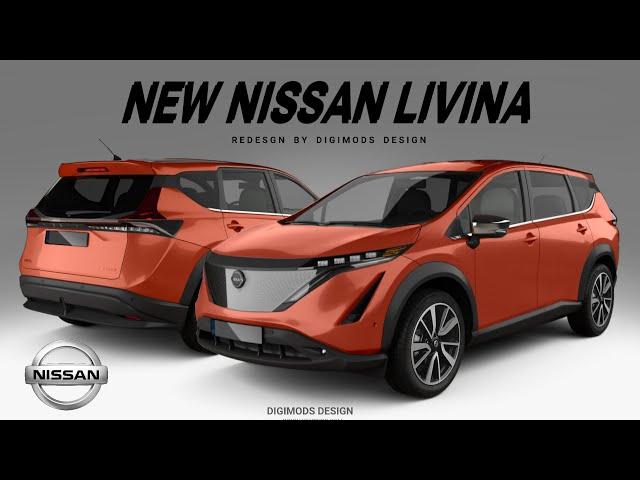 NISSAN LIVINA HYBRID 2023-2024? REDESIGN | Digimods DESIGN |