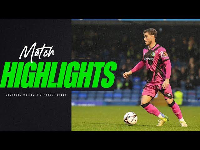 Match Highlights | Southend United 2-2 Forest Green