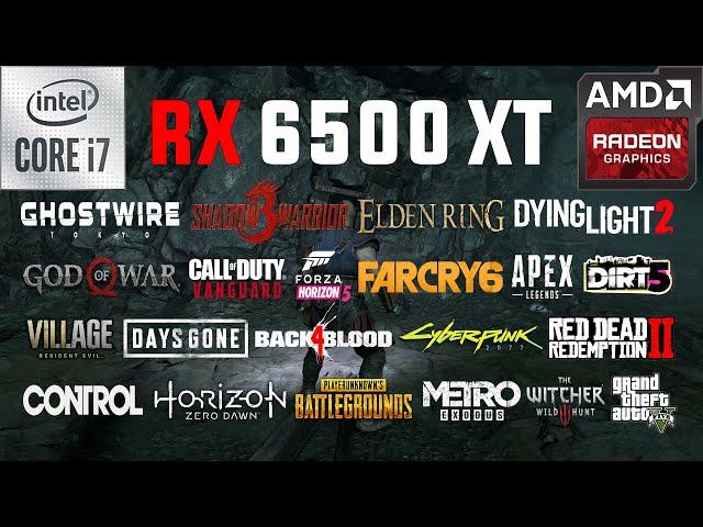 RX 6500 XT 4GB Test in 25 Games