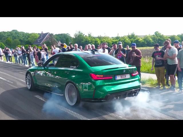 BEST OF BMW M Sounds 2024 ! BURNOUTS, 800HP Single Turbo M3, M5 G90, Turbo E30, 900HP M5 F10