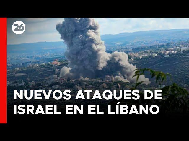 MEDIO ORIENTE | Israel intensifica sus ataques en el Líbano